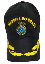 Boné Marinha do Brasil Bordado Brasão