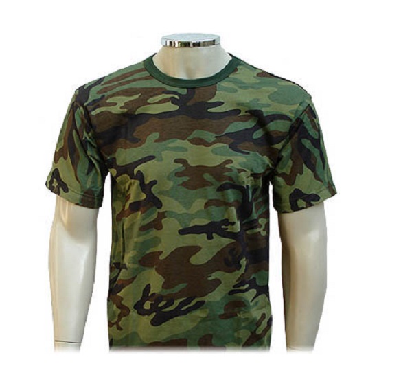 Camisa Camuflada Woodland