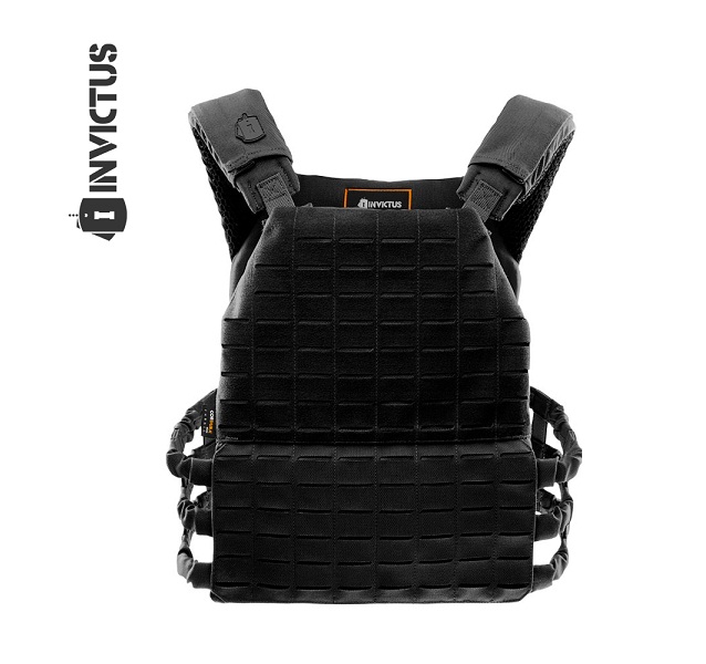 PLATE CARRIER APOLO PRETO (INVICTUS)