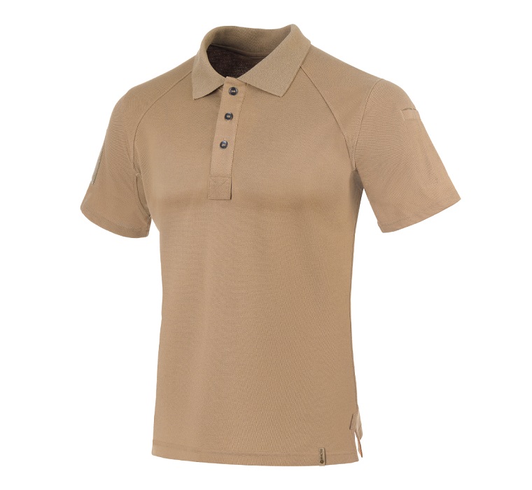 CAMISA POLO CONTROL CAQUI MOJAVE (INVICTUS)