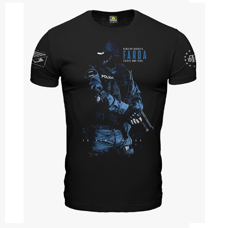 Camiseta Debaixo Daquela Farda (Teamsix)